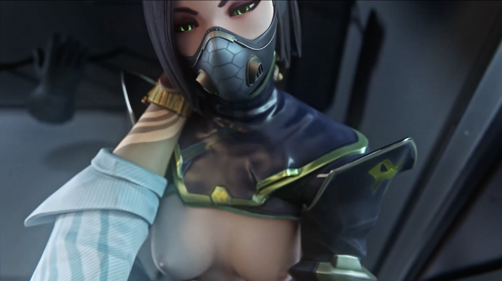 3D巨献！无畏契约-薇蝮×钱博尔秘密偷情实录